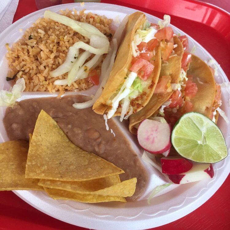 Tacos México - Crispy Taco Plate