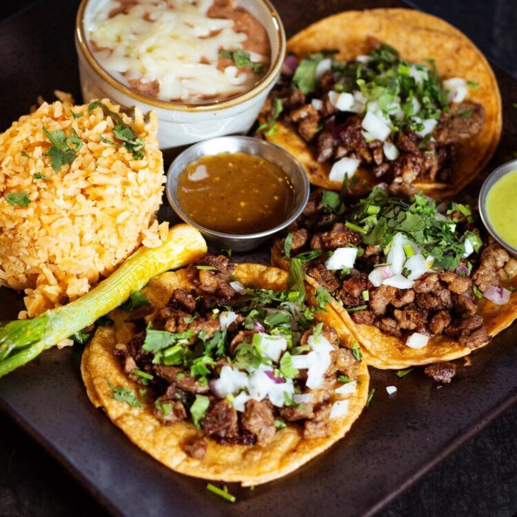San Jose Mexican Bar & Grill - Carne Asada Taco Dinner