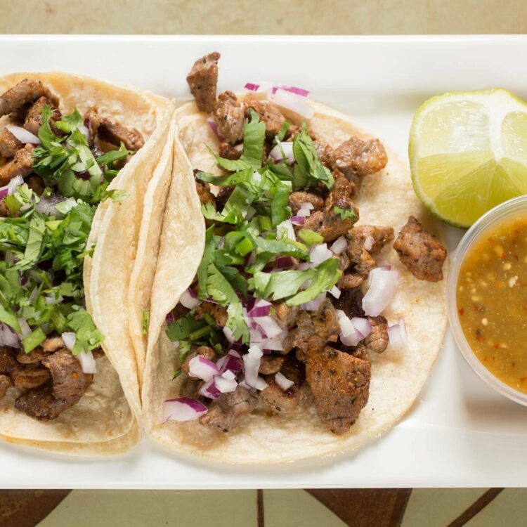 Agavero Bar & Grill - steak tacos