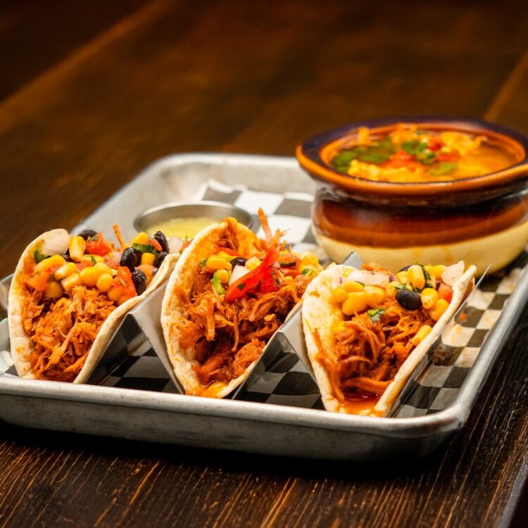 Blue Habanero - Chicken tacos