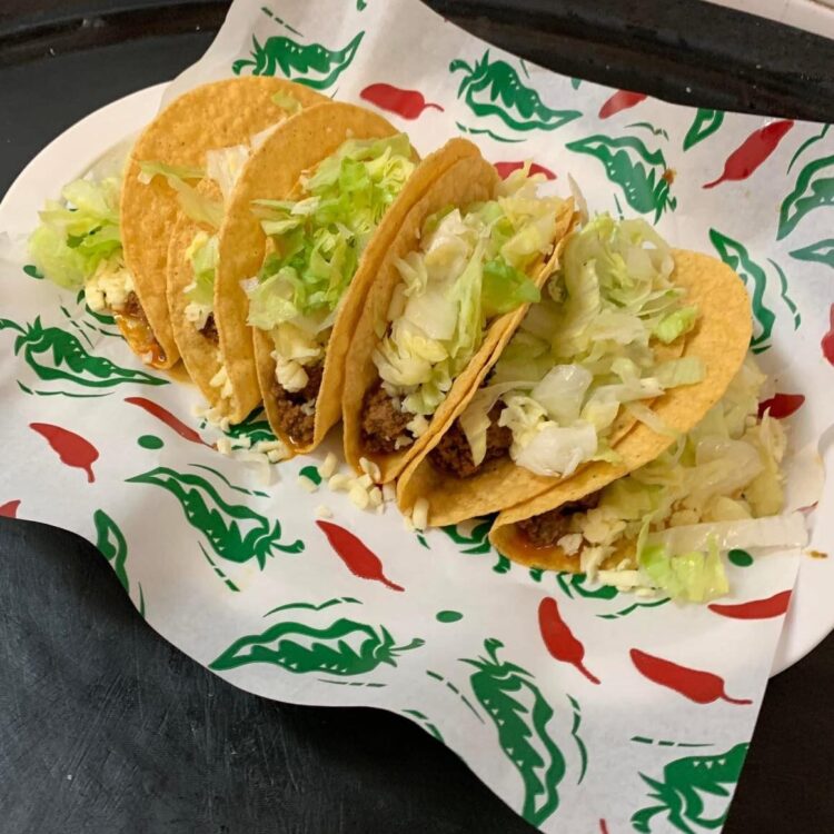 La Hacienda De Leon - Crispy Beef Tacos
