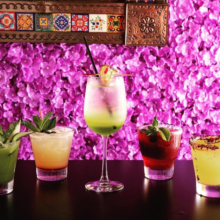 La Tia Taqueria & Cantina - Variety of Margaritas