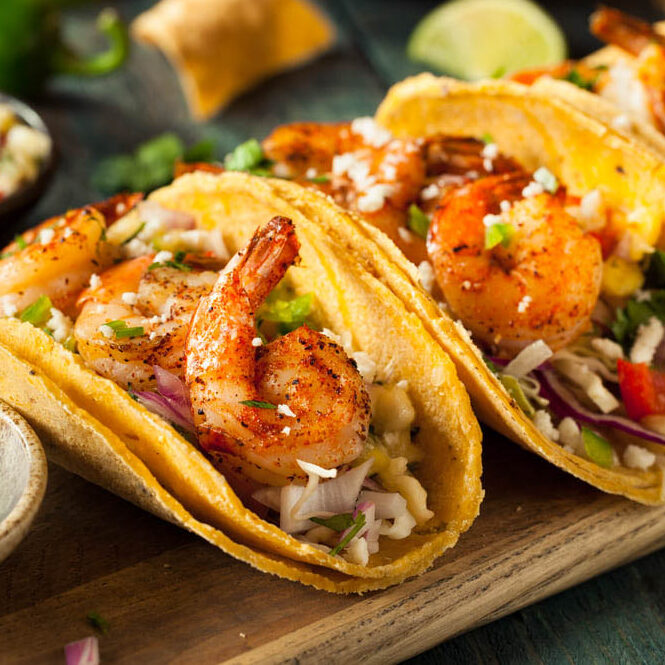 Cinco De Mayo - Shrimp Tacos