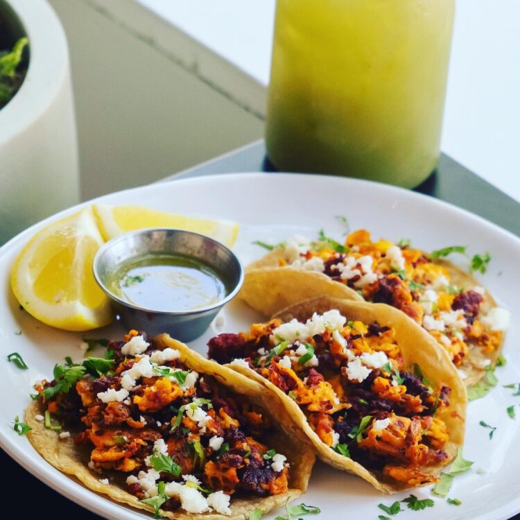 Dad's Kitchen - Chorizpo & Egg Tacos