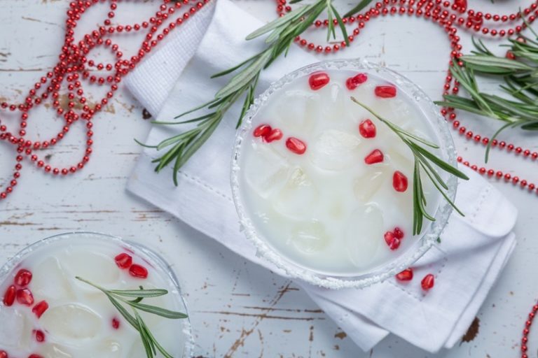 Christmas,White,Margarita,Punch