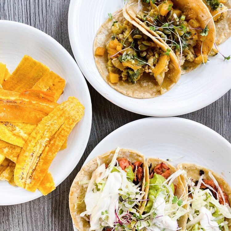 Bar Verde - Tacos and plantain chips