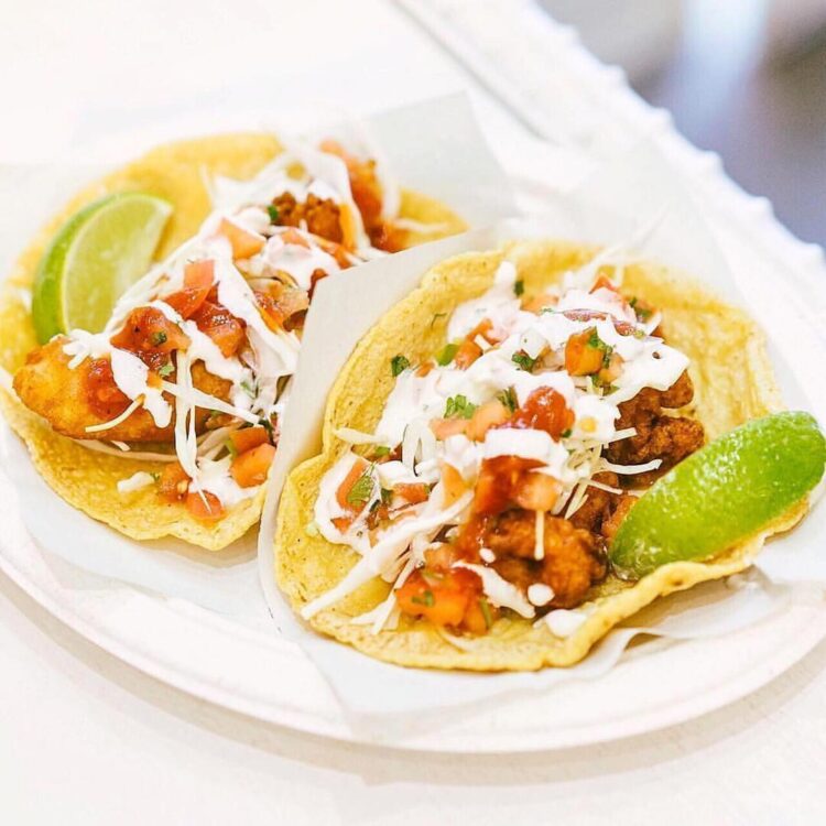 Los Mariscos - Fish and shrimp tacos
