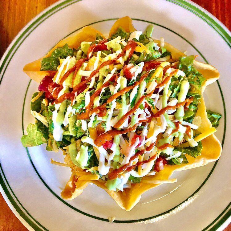 Taqueria Tlaxcalli - Chicken Taco Salad