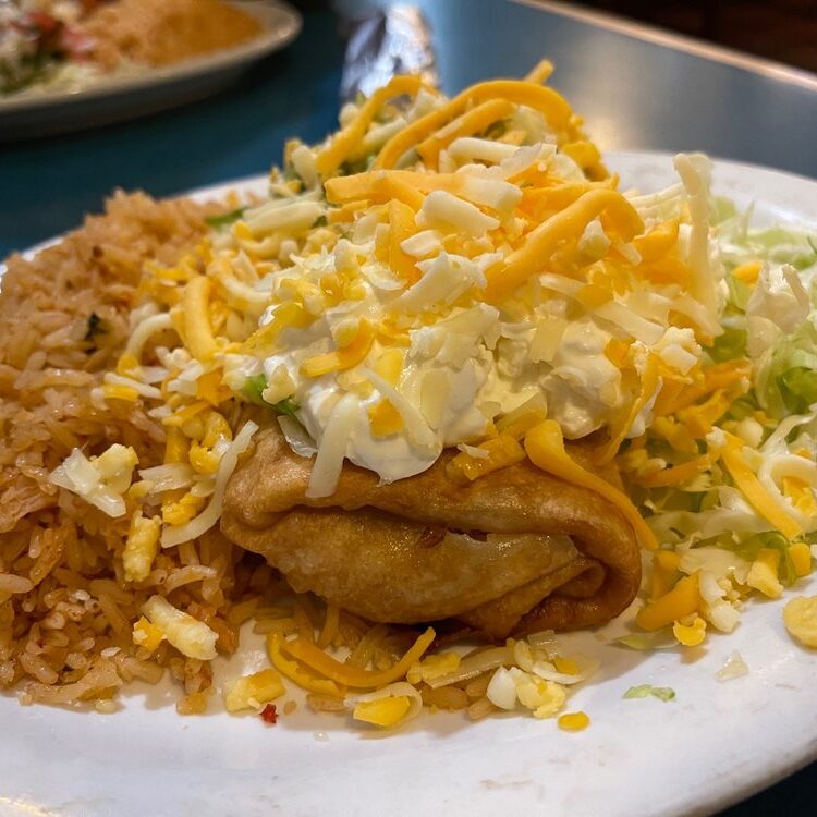 Mi Patio Mexican Restaurant - Chicken Chimichanga