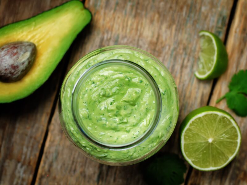 Avocado Cilantro Crema