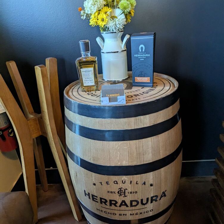 La Minerva Cocina & Tequila - Herradura Barrel and Bottle