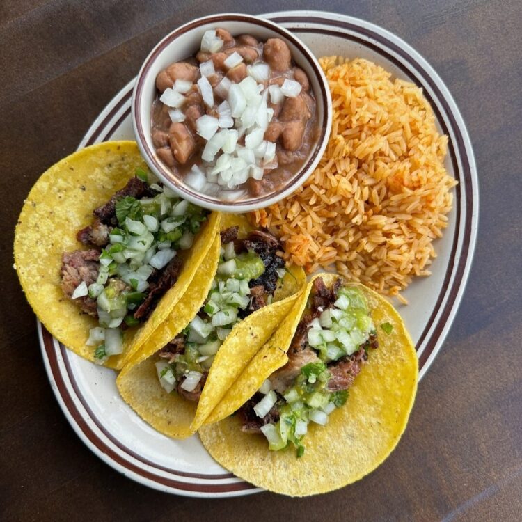 Rancho Lewis - Steak Taco Plate