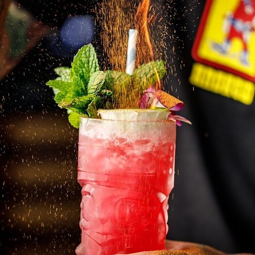 Tacos and Tattoos - Sparkly Cocktail
