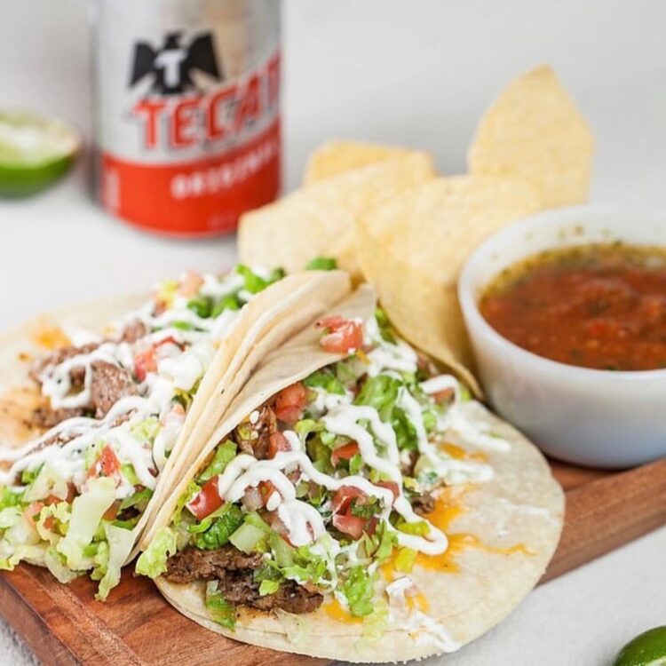 White Duck Taco Shop - 2 tacos and a beer