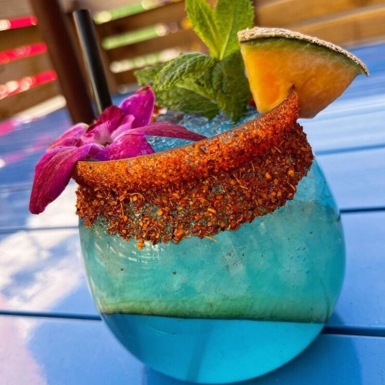 Blue tropical Cocktail