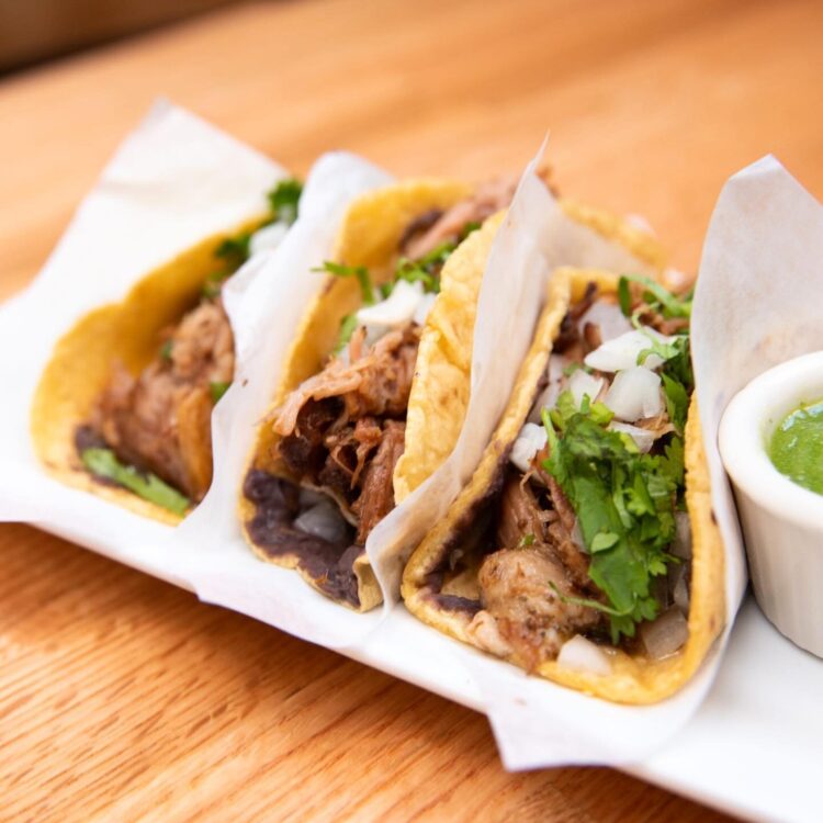 Happy Hour Carnitas Tacos
