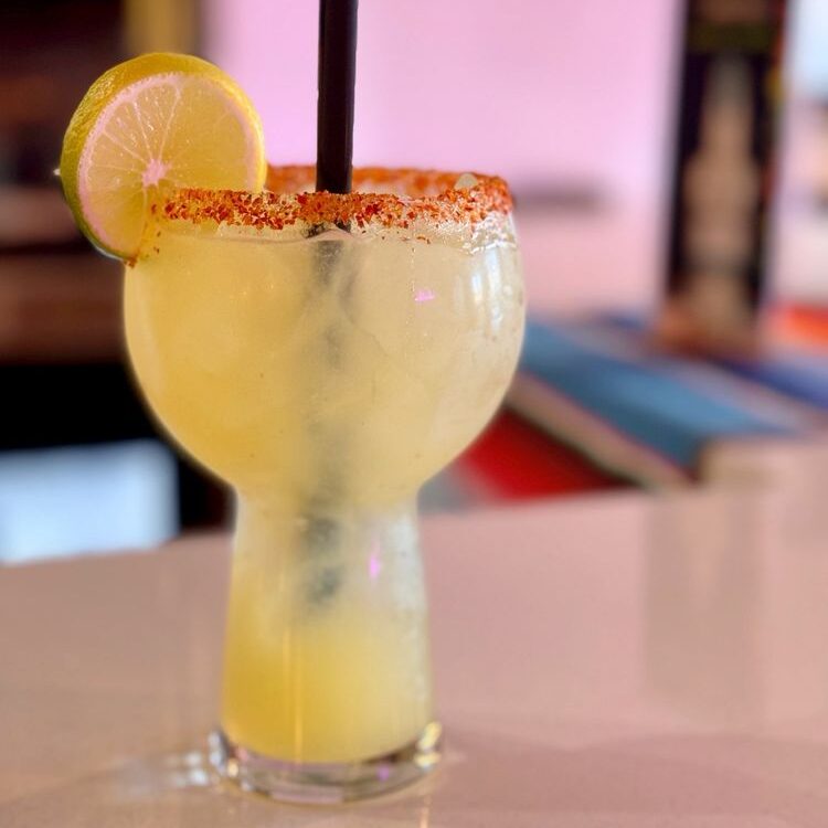 Mezcal marg with pineapple