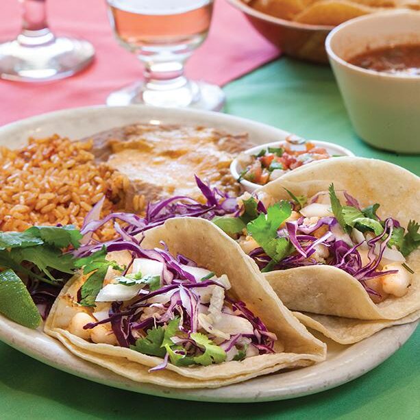 Shrimp Taco Plate