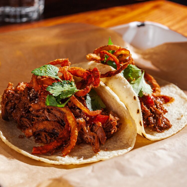 2 Barbacoa tacos
