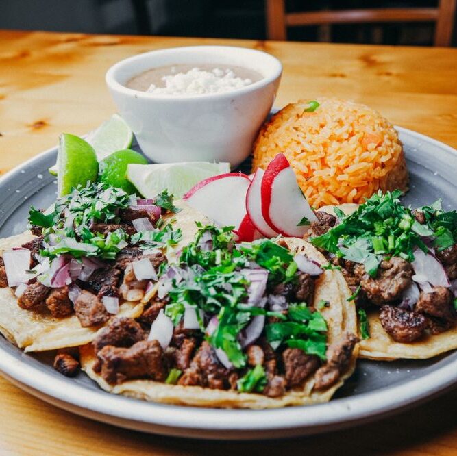 3 Taco Combo Plate
