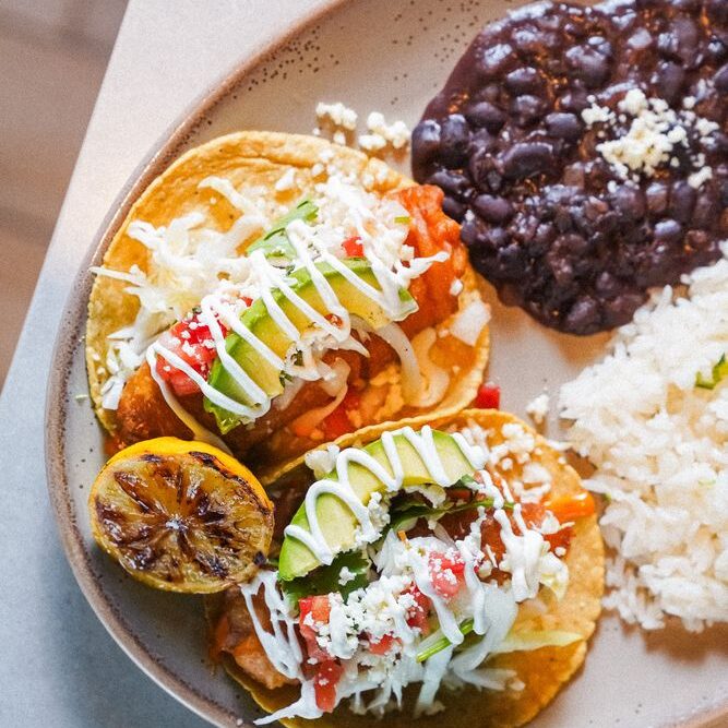 Fried fish Tacos