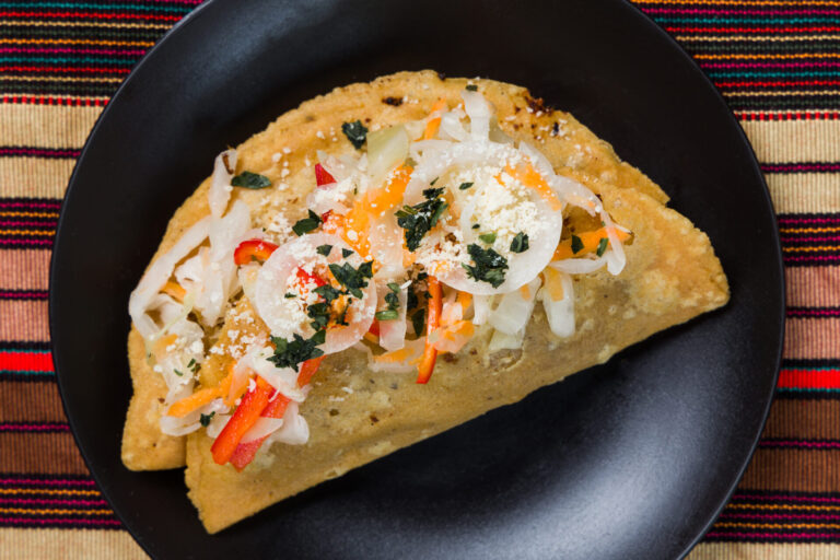 GuatemalanFriedTortillasFilledWithMeat