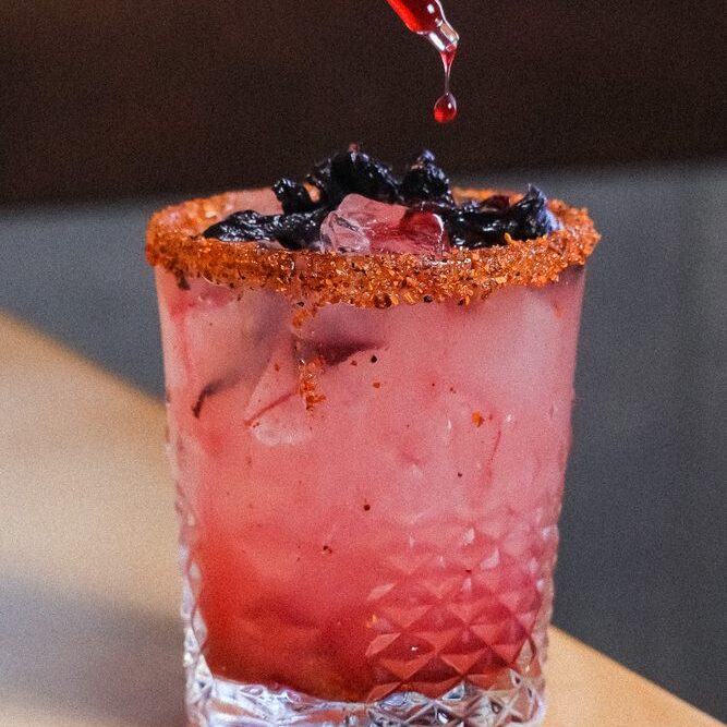 Hibiscus Spiked Agua Fresca