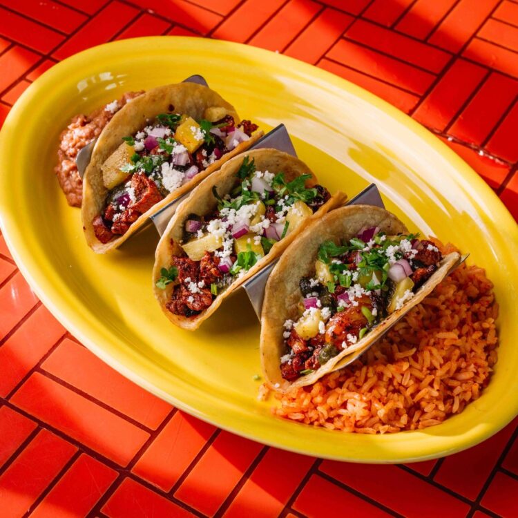 Tacos al Pastor Plate