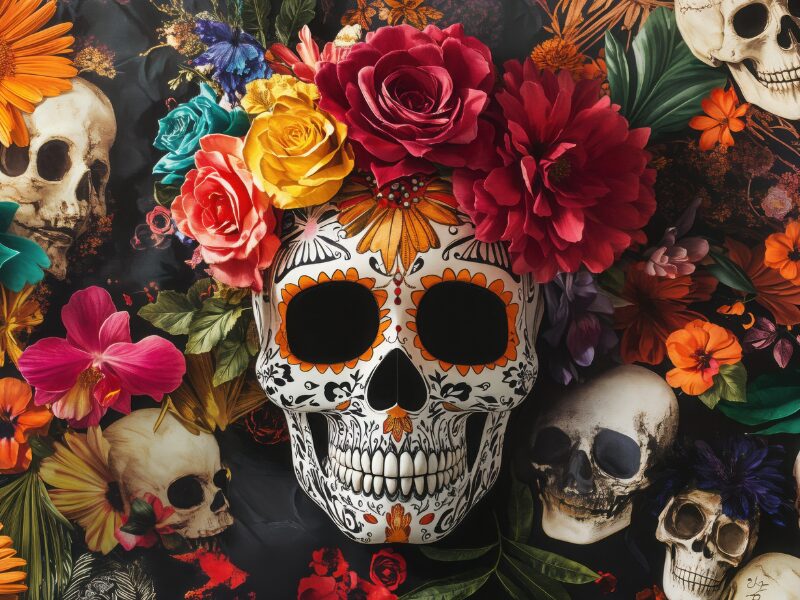 Día de los Muertos Sugar Skulls
