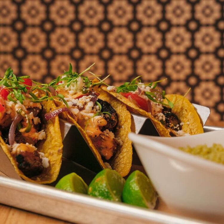 Surf Turf Taco plate