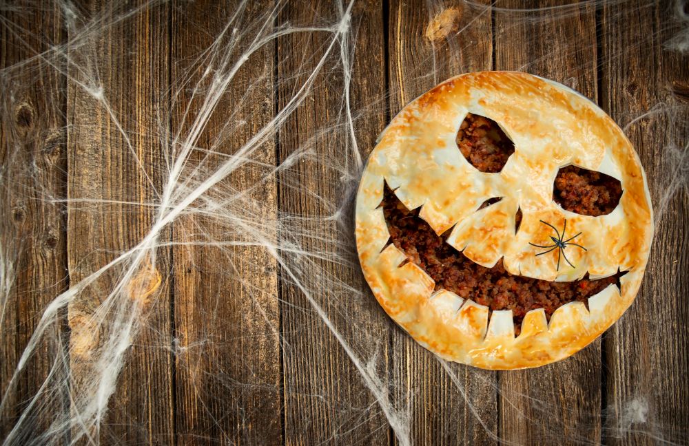 halloween taco pie