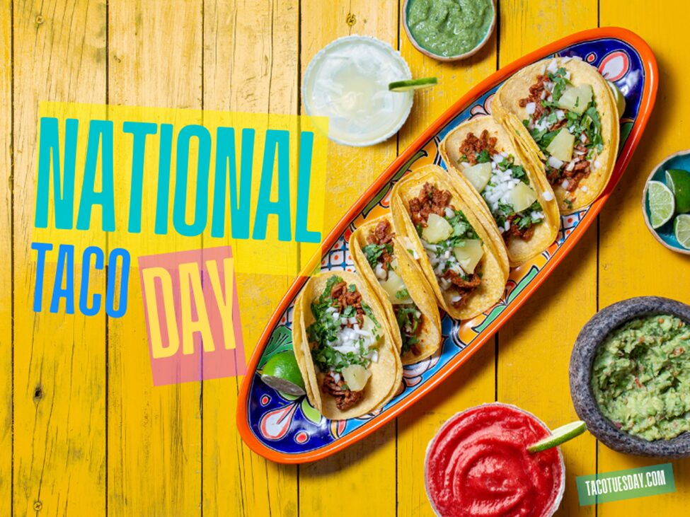 National Taco Day Banner