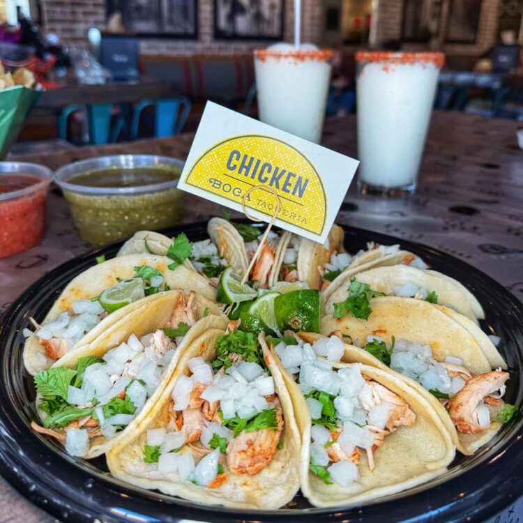 Chicken Taco Platter