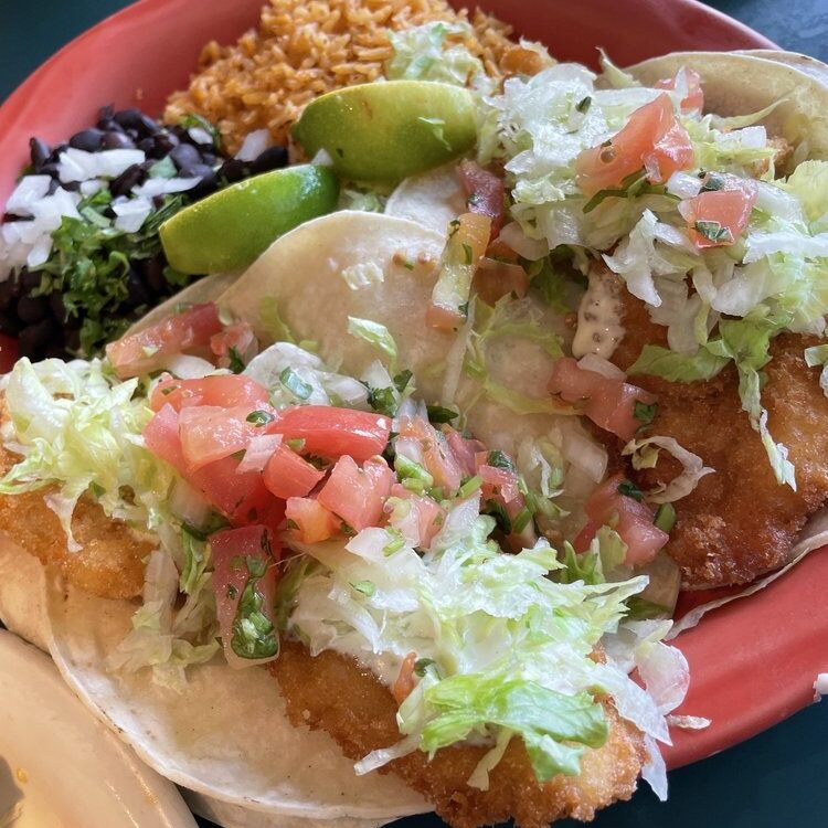 Fish Taco Plate