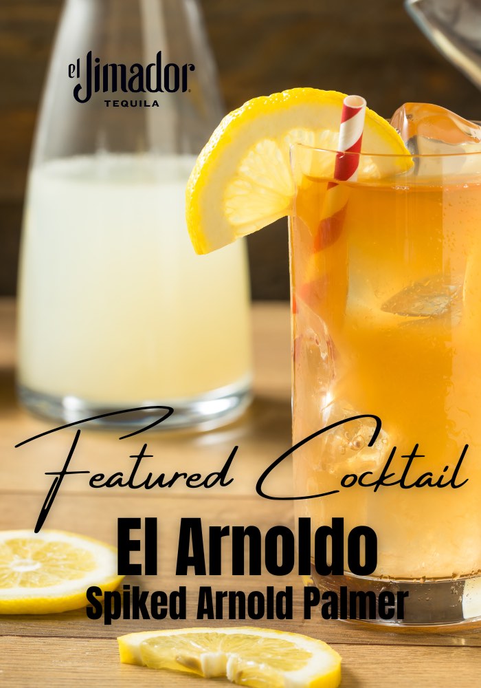 Featured Cocktail - El Arnoldo Spiked Arnold Palmer - sidebar