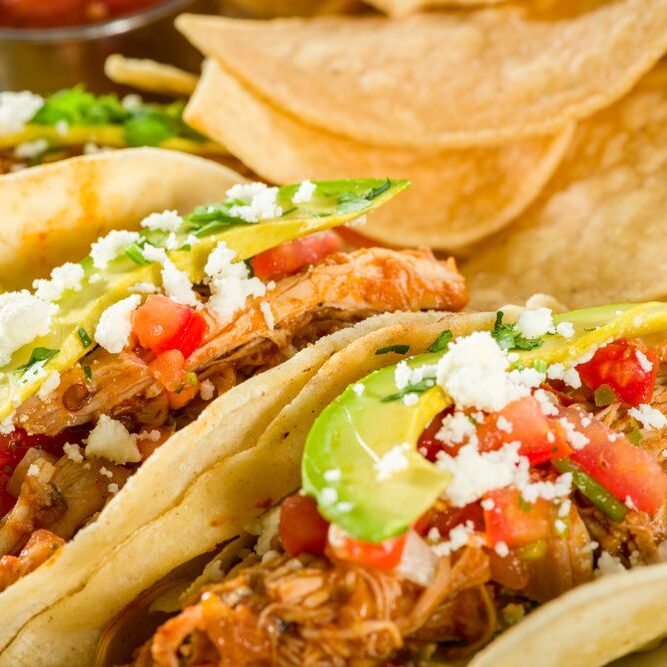 Chicken Tinga Tacos