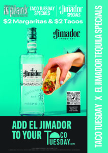 Plank El JImador Taco Tuesday