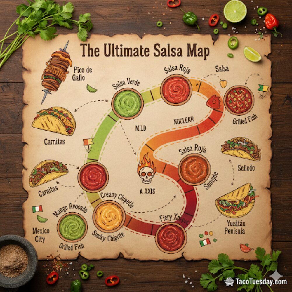 Ultimate Salsa Map