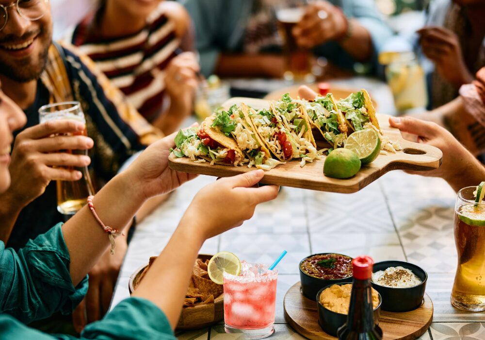 tacos and margaritas