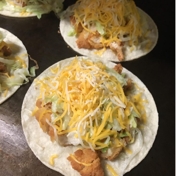Chicken Soft Tacos