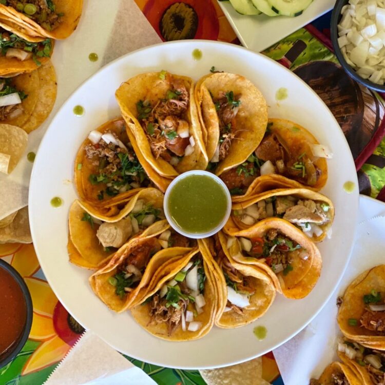 Plates of Tacos