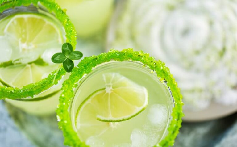 St. Patricks day margarita
