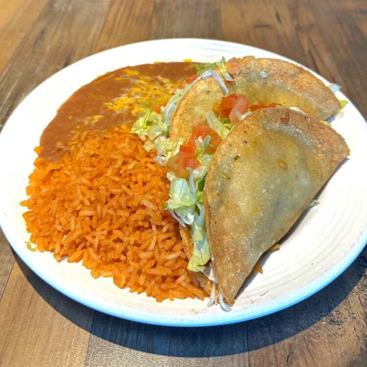 Tacos Dorados Plate