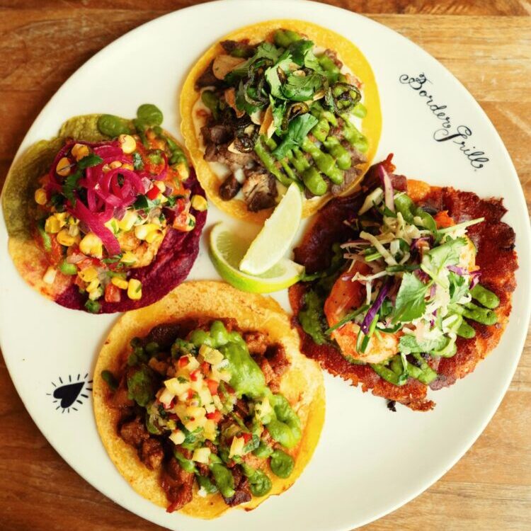 Variety of Tacos