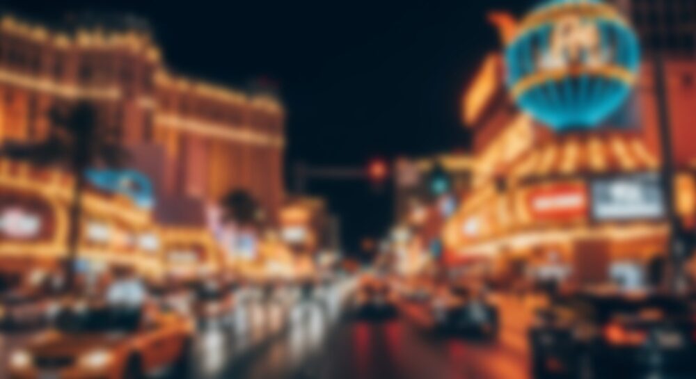Las,Vegas,Strip,At,Night,With,Blurred,Lights.
