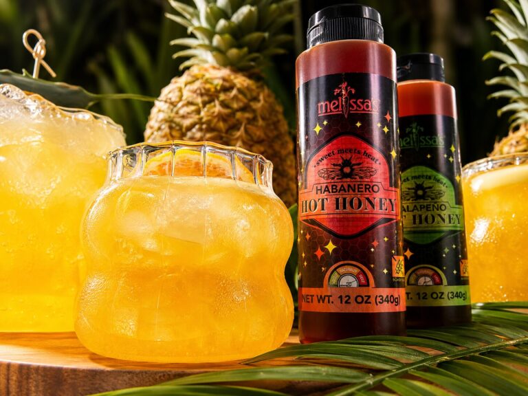 melissas hot honey margarita image