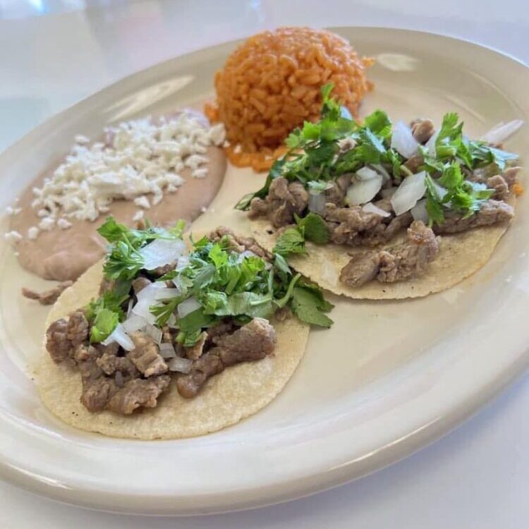 2 Taco Plate