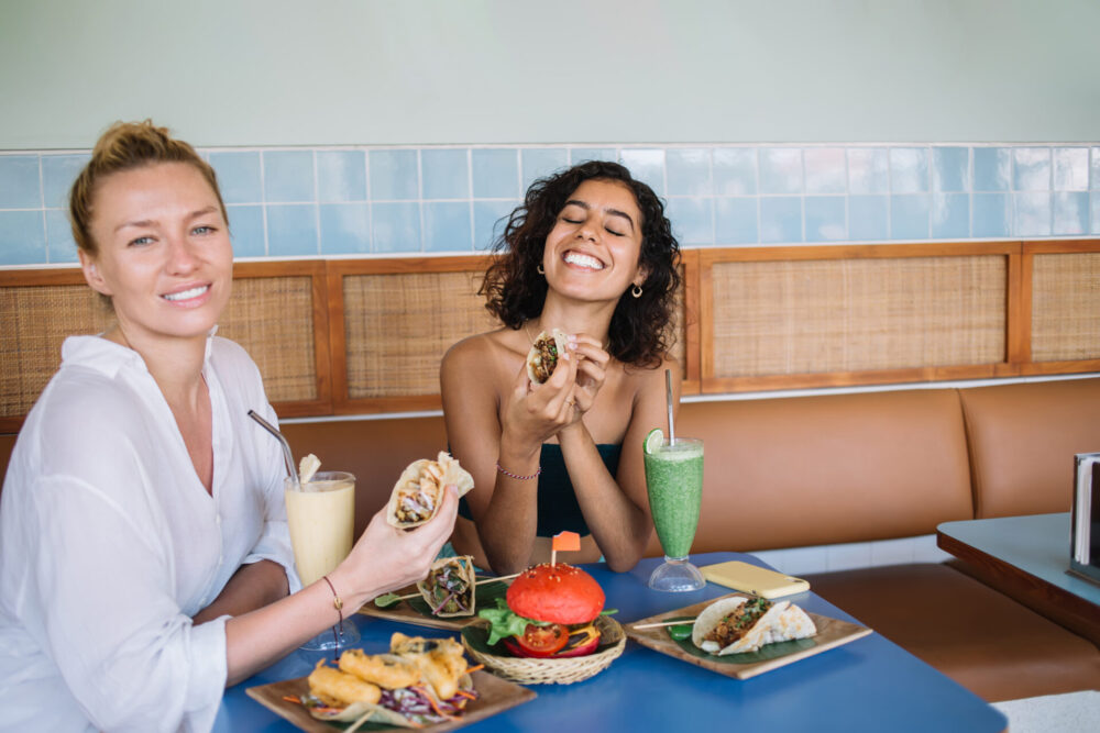 Portrait,Of,Happy,Diverse,Hipster,Girls,Enjoying,Friendly,Meeting,In