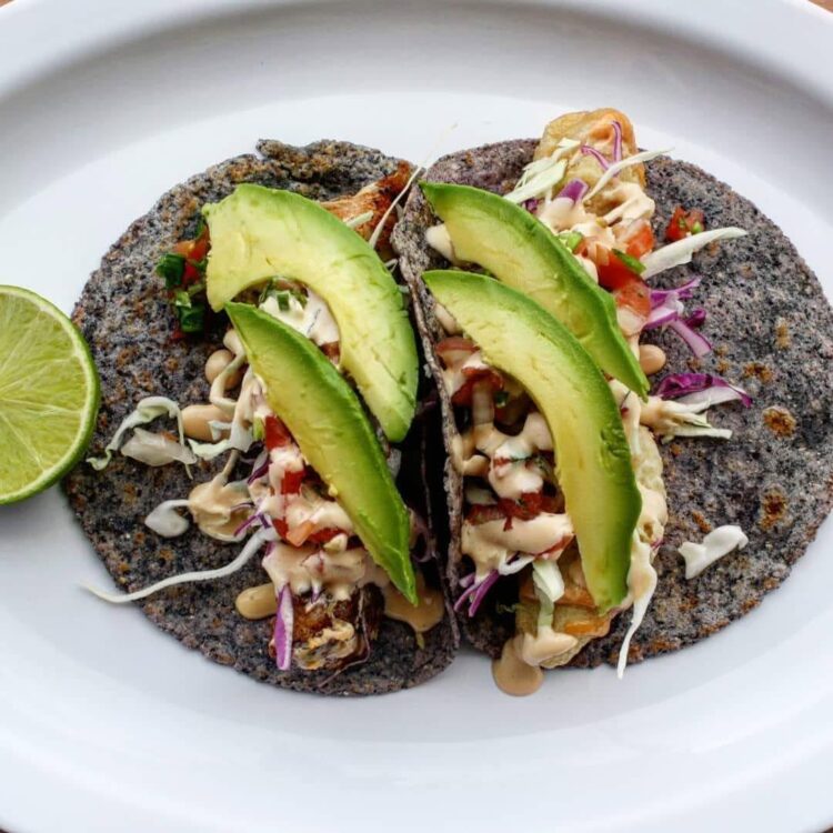2 fish tacos