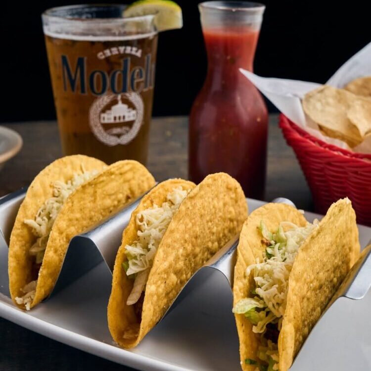 Crispy Tacos and Beer